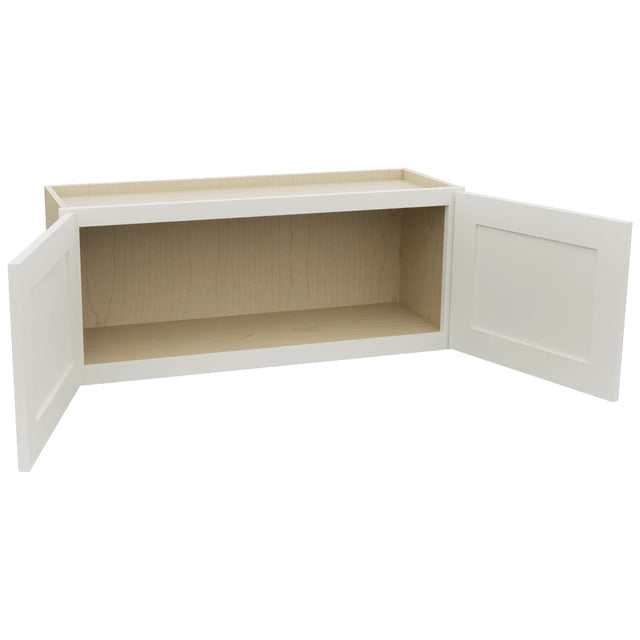 Fabuwood Galaxy Dove W3615 Wall Standard Cabinet, Open View
