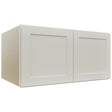Fabuwood Galaxy Dove W361824 Wall Deep Cabinet, Front View