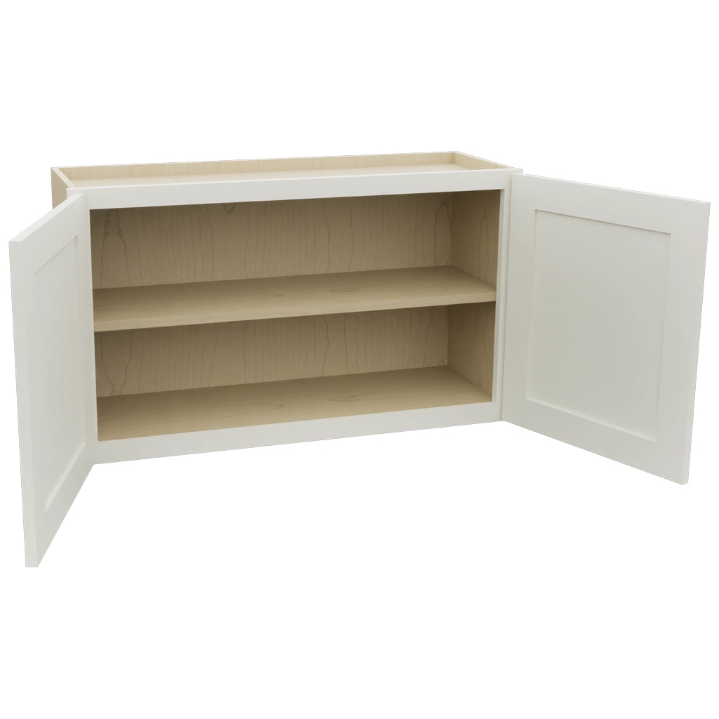 Fabuwood Galaxy Dove W3621 Wall Standard Cabinet, Open View