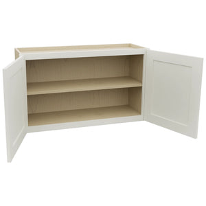 Fabuwood Galaxy Dove W3621 Wall Standard Cabinet, Open View