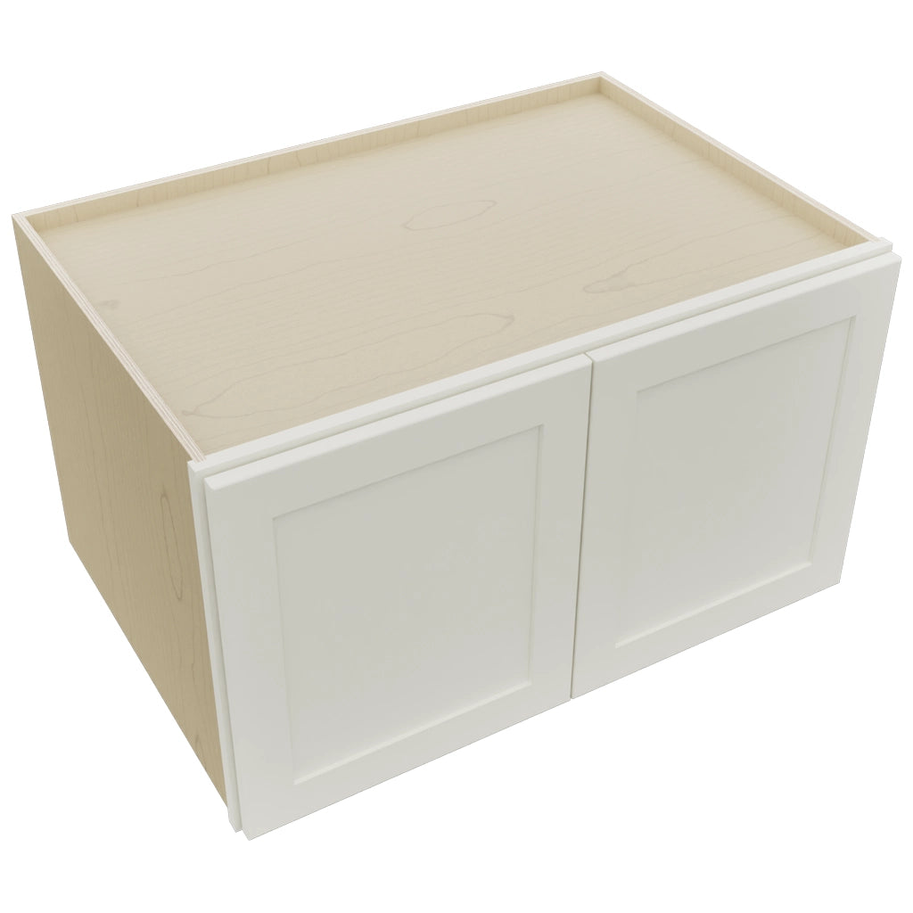 Fabuwood Galaxy Dove W362124 Wall Deep Cabinet, Top View