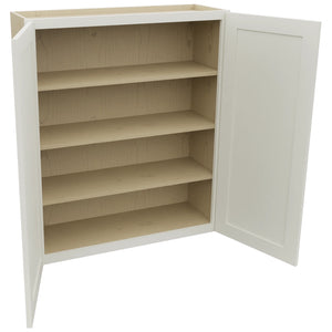 Fabuwood Galaxy Dove W3642 Wall Standard Cabinet, Open View
