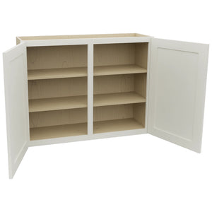 Fabuwood Galaxy Dove W3930 Wall Standard Cabinet, Open View