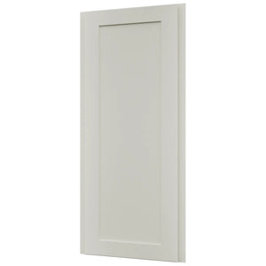 Fabuwood Galaxy Dove WAE1239 Wall Angle End Cabinet, Front View