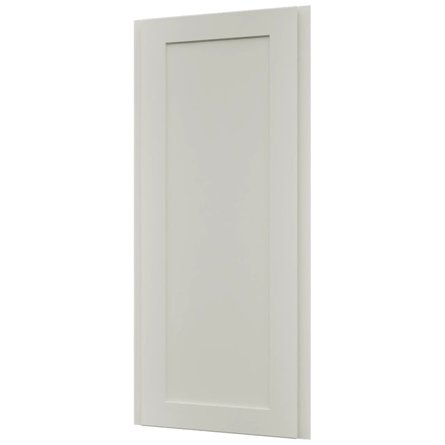 Fabuwood Galaxy Dove WAE1239 Wall Angle End Cabinet, Front View