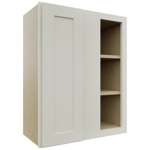 Fabuwood Galaxy Dove WBC2430 Wall Corner Blind Cabinet, Front View