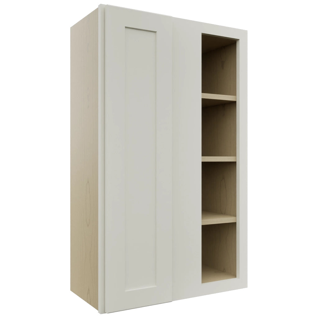 Fabuwood Galaxy Dove WBC2439 Wall Corner Blind Cabinet, Front View
