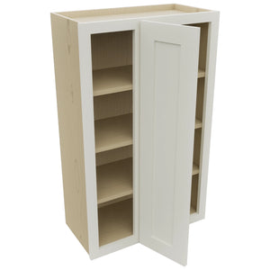 Fabuwood Galaxy Dove WBC2439 Wall Corner Blind Cabinet, Open View