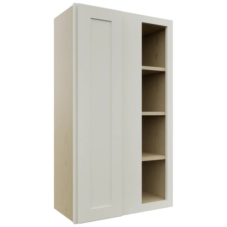 Fabuwood Galaxy Dove WBC2442 Wall Corner Blind Cabinet, Front View