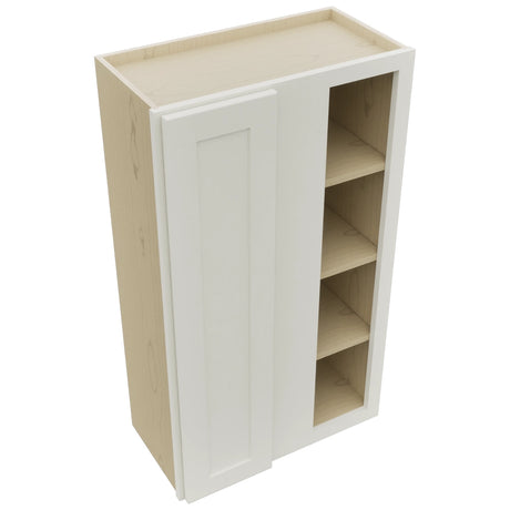 Fabuwood Galaxy Dove WBC2442 Wall Corner Blind Cabinet, Top View
