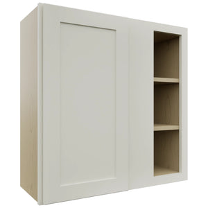 Fabuwood Galaxy Dove WBC3030 Wall Corner Blind Cabinet, Front View