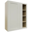 Fabuwood Galaxy Dove WBC3036 Wall Corner Blind Cabinet, Front View
