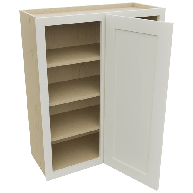 Fabuwood Galaxy Dove WBC3036 Wall Corner Blind Cabinet, Open View
