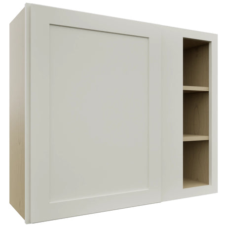 Fabuwood Galaxy Dove WBC3630 Wall Corner Blind Cabinet, Front View