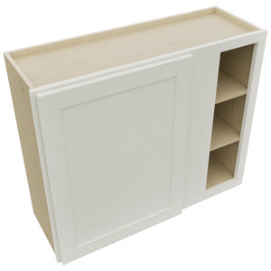 Fabuwood Galaxy Dove WBC3630 Wall Corner Blind Cabinet, Top View