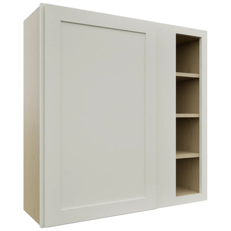 Fabuwood Galaxy Dove WBC3636 Wall Corner Blind Cabinet, Front View