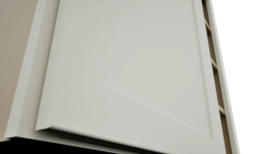 Fabuwood Galaxy Dove WBC3636 Wall Corner Blind Cabinet, Detail View