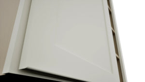 Fabuwood Galaxy Dove WBC3639 Wall Corner Blind Cabinet, Detail View
