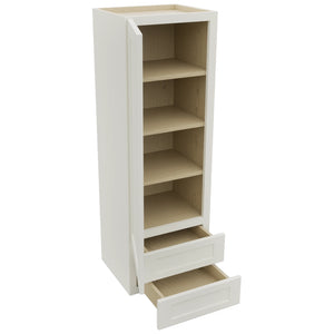 Fabuwood Galaxy Dove WD1854 Wall Drawer Cabinet, Open View