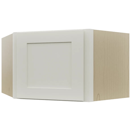 Fabuwood Galaxy Dove WDC2415 Wall Corner Diagonal Cabinet, Front View