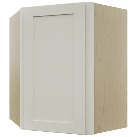 Fabuwood Galaxy Dove WDC2430 Wall Corner Diagonal Cabinet, Front View