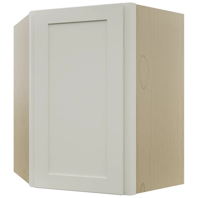 Fabuwood Galaxy Dove WDC2430 Wall Corner Diagonal Cabinet, Front View