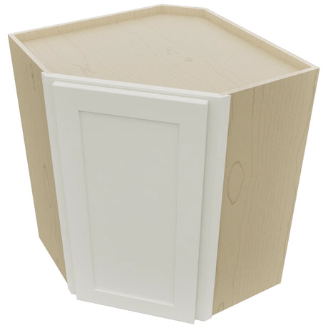 Fabuwood Galaxy Dove WDC2430 Wall Corner Diagonal Cabinet, Top View