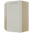 Fabuwood Galaxy Dove WDC2436 Wall Corner Diagonal Cabinet, Front View