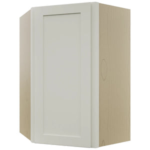 Fabuwood Galaxy Dove WDC2436 Wall Corner Diagonal Cabinet, Front View