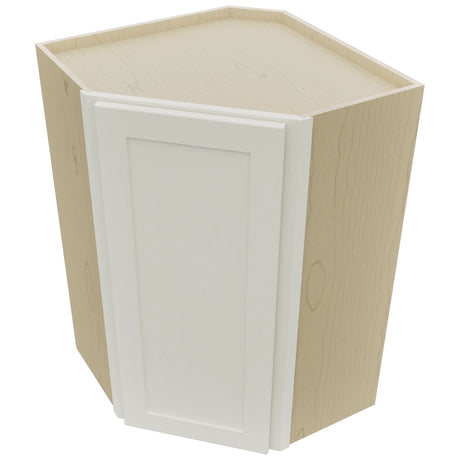 Fabuwood Galaxy Dove WDC2436 Wall Corner Diagonal Cabinet, Top View
