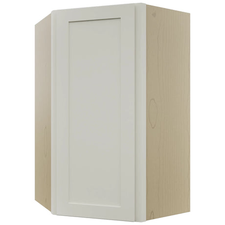 Fabuwood Galaxy Dove WDC2439 Wall Corner Diagonal Cabinet, Front View