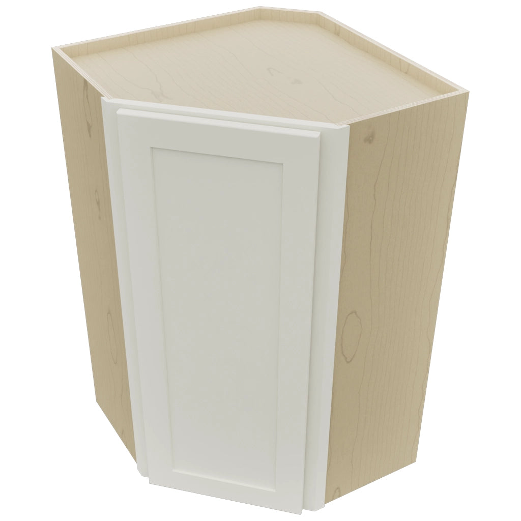 Fabuwood Galaxy Dove WDC2439 Wall Corner Diagonal Cabinet, Top View