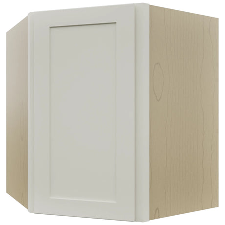 Fabuwood Galaxy Dove WDC2730 Wall Corner Diagonal Cabinet, Front View