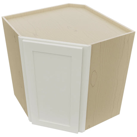 Fabuwood Galaxy Dove WDC2730 Wall Corner Diagonal Cabinet, Top View