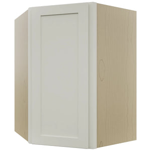 Fabuwood Galaxy Dove WDC2736 Wall Corner Diagonal Cabinet, Front View