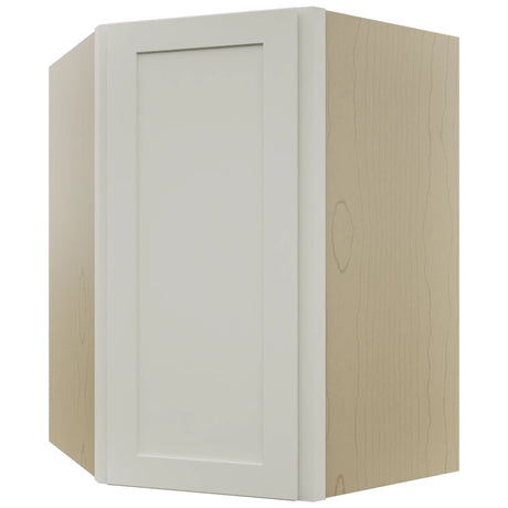 Fabuwood Galaxy Dove WDC2736 Wall Corner Diagonal Cabinet, Front View