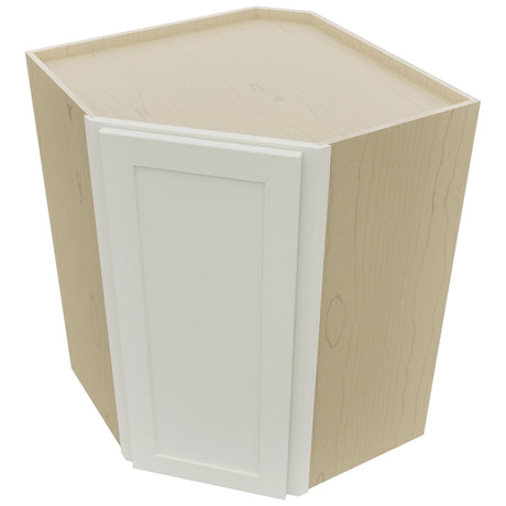 Fabuwood Galaxy Dove WDC2736 Wall Corner Diagonal Cabinet, Top View
