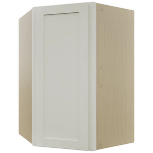 Fabuwood Galaxy Dove WDC2739 Wall Corner Diagonal Cabinet, Front View