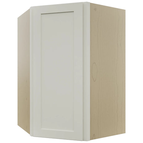 Fabuwood Galaxy Dove WDC2739 Wall Corner Diagonal Cabinet, Front View