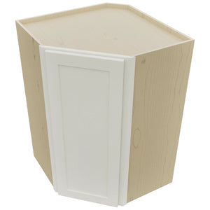 Fabuwood Galaxy Dove WDC2739 Wall Corner Diagonal Cabinet, Top View