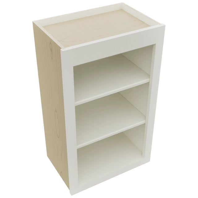 Fabuwood Galaxy Dove WOS1830 Wall Open Shelf, Top View