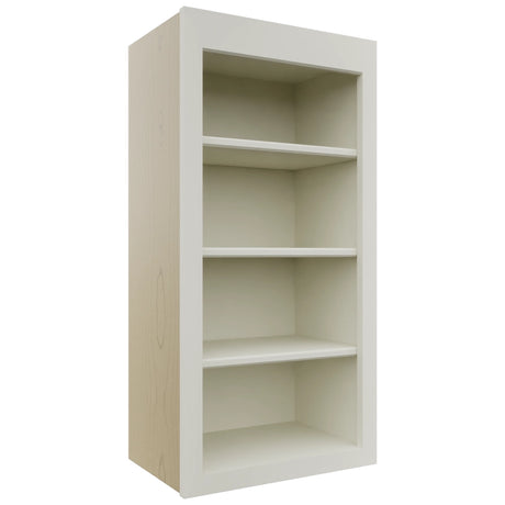 Fabuwood Galaxy Dove WOS1836 Wall Open Shelf, Front View