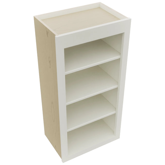 Fabuwood Galaxy Dove WOS1836 Wall Open Shelf, Top View