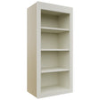 Fabuwood Galaxy Dove WOS1839 Wall Open Shelf, Front View