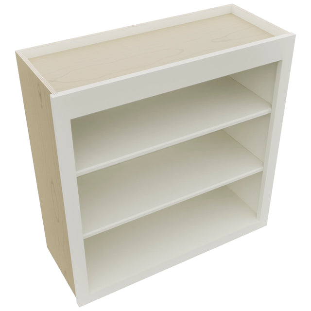 Fabuwood Galaxy Dove WOS3030 Wall Open Shelf, Top View
