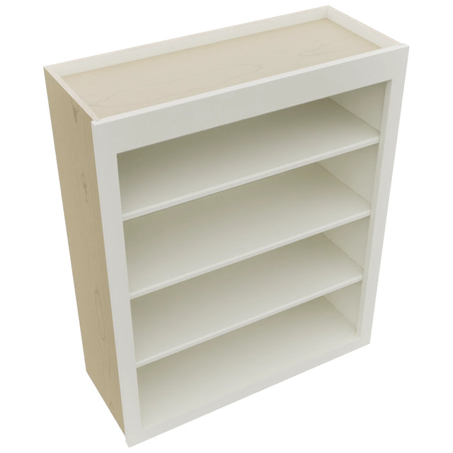 Fabuwood Galaxy Dove WOS3036 Wall Open Shelf, Top View