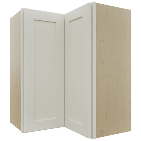 Fabuwood Galaxy Dove WPC2430 Wall Corner Pie Cabinet, Front View