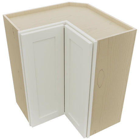 Fabuwood Galaxy Dove WPC2430 Wall Corner Pie Cabinet, Top View