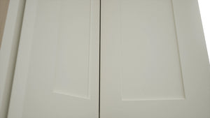 Fabuwood Galaxy Dove WPC2430 Wall Corner Pie Cabinet, Detail View