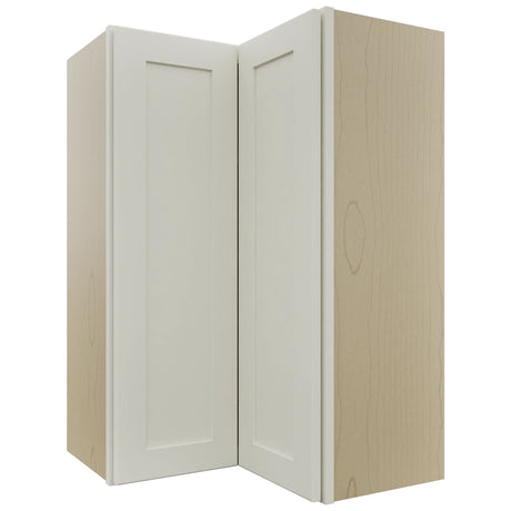 Fabuwood Galaxy Dove WPC2436 Wall Corner Pie Cabinet, Front View